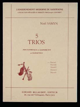 Illustration samyn trio sax. alto et 2 clar. n° 1