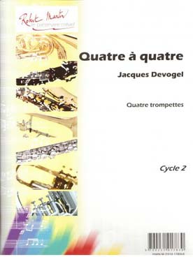 Illustration de Quatre à quatre pour 4 trompettes