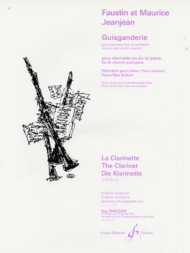 Illustration jeanjean guisganderie clarinette/piano