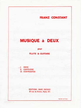 Illustration constant musique a 2 op. 57 : onde