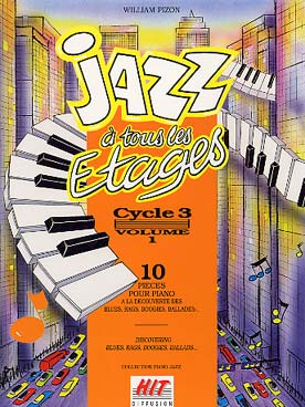 Illustration pizon jazz a tous etages cycle 3 vol. 1