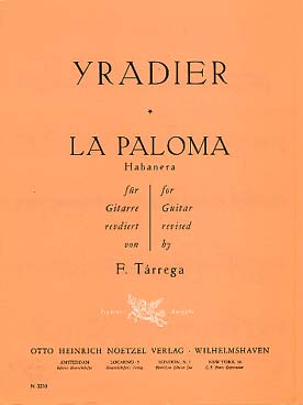 Illustration yradier paloma (la)