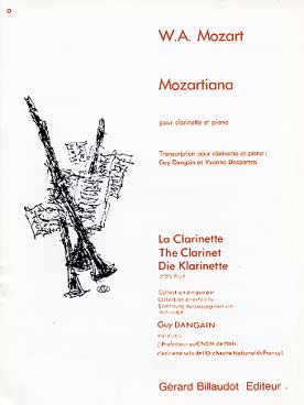 Illustration de Mozartiana, pages choisies (tr. Dangain et Desportes)