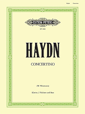 Illustration haydn concertino hob. viv:3 (2 vlons/pno