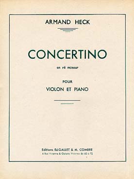 Illustration de Concertino en ré m