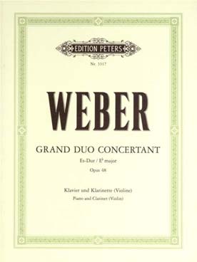 Illustration weber grand duo concertant op. 48
