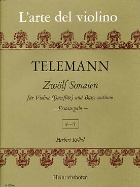 Illustration telemann sonates (12) vol. 2