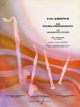 Illustration kroepsch 416 etudes progressives vol. 2