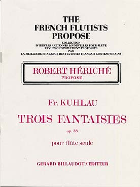 Illustration de 3 Fantaisies op. 38