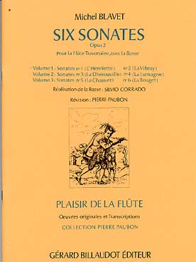Illustration blavet sonates op. 2 (bi) vol. 1