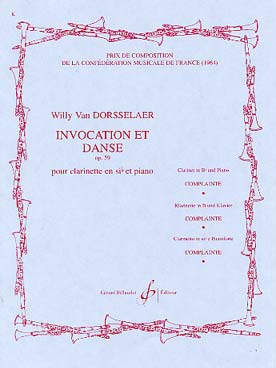 Illustration van dorsselaer invocation et danse