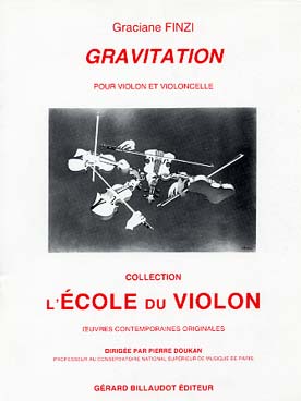 Illustration finzi gravitation violon et violoncelle