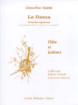 Illustration de La Danza, tarentelle napolitaine (extrait des Soirées musicales N° 8 pour ténor et pianoforte, tr. Mourat)