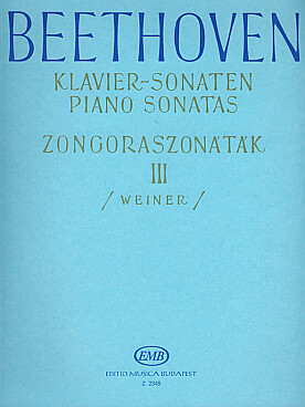Illustration beethoven sonates (mb/weiner) vol. 3