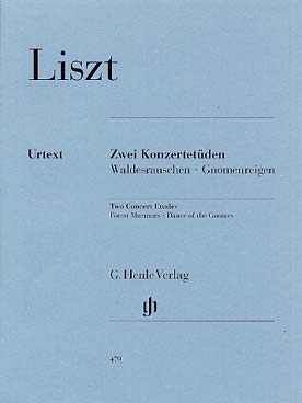 Illustration de 2 Études de concert : Waldesrauschen, Gnomenreigen