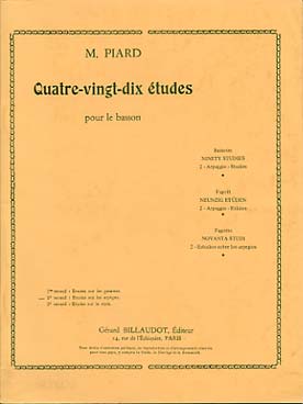 Illustration de 90 Études - Vol. 2 : 30 études sur les arpèges