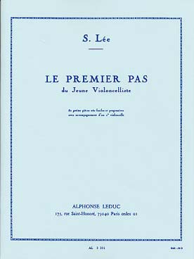 Illustration de Le Premier pas du jeune violoncelliste op. 101 