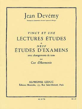 Illustration de 21 Lectures-études et 9 études d'examens