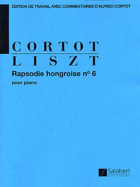 Illustration de Rhapsodie hongroise N° 6 (rév. Cortot)