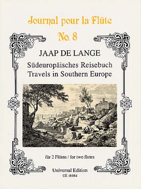 Illustration lange sudeuroaisches reisebuch