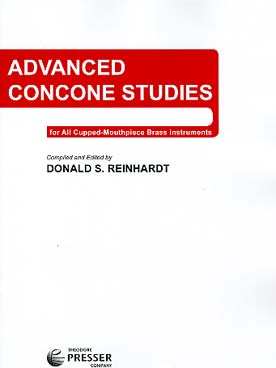 Illustration de Advanced Concone studies (Reinhardt)