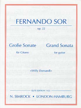 Illustration sor sonate op. 22 ("grande") en do