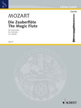 Illustration mozart flute enchantee (busch)