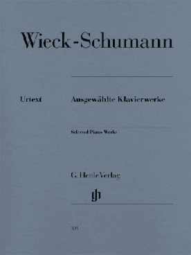 Illustration schumann-wieck oeuvres pour piano