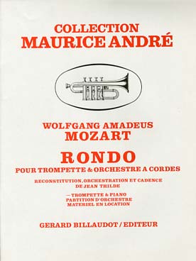 Illustration de Rondo pour trompette et piano ou orgue    