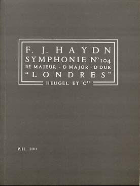 Illustration de Symphonie N° 104 en ré M "Londres" (Hob. I:104)