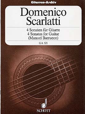 Illustration de 4 Sonates (tr. Barrueco)