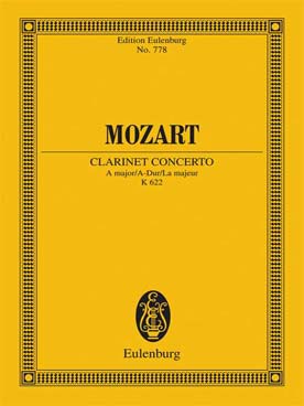 Illustration de Concerto pour clarinette K 622 en la M