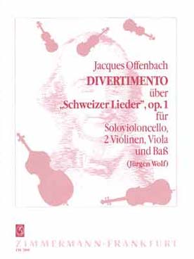 Illustration offenbach divertimento op. 1