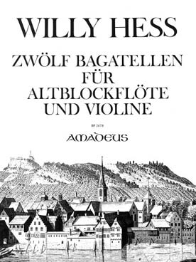 Illustration de 12 Bagatelles op. 108 (flûte et violon)