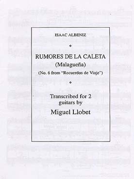 Illustration de Rumores de la caleta (N° 6 Recuerdos de viaje)(tr. Llobet)