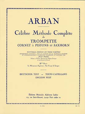 Illustration arban methode (al)(maire) vol. 2