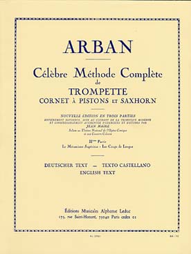 Illustration de Grande méthode "de cornet à pistons et de saxhorn" - éd. Leduc (rév. J. Maire) Vol. 2