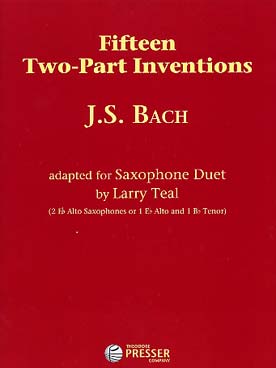 Illustration de 15 Inventions pour saxo mi b et saxo si b (tr. Teal)