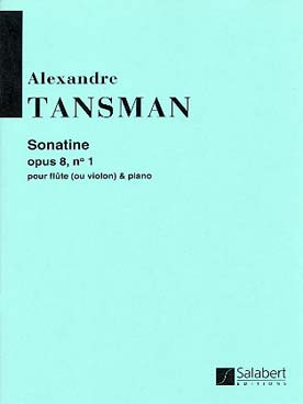 Illustration tansman sonatine op. 8 n° 1