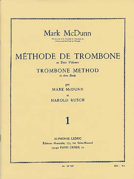 Illustration mc dunn/rusch methode de trombone vol. 1