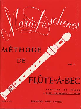 Illustration de Méthode de flûte à bec Alto vol. 2    