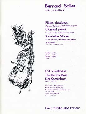 Illustration de PIÈCES CLASSIQUES (B. Salles) - Vol. 3 A