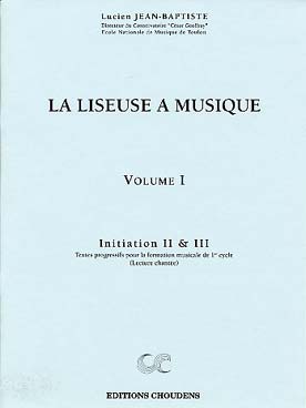 Illustration jean-baptiste liseuse a musique vol. 1