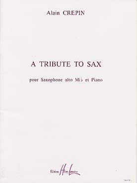 Illustration crepin a tribute to sax
