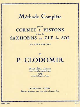 Illustration clodomir methode complete cornet vol. 1