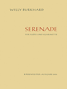 Illustration de Sérénade op. 92 pour flûte et clarinette