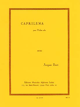 Illustration ibert caprilena