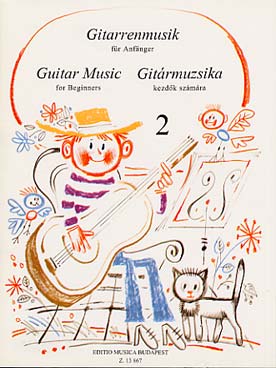 Illustration guitar music for beginners vol. 2
