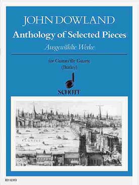 Illustration de Anthology of selected pieces : Preludium, Fortune, Tarleton's riserrectione, The frog Galliard, A Coy Joy, A Fancy, Mrs White's Nothing ...