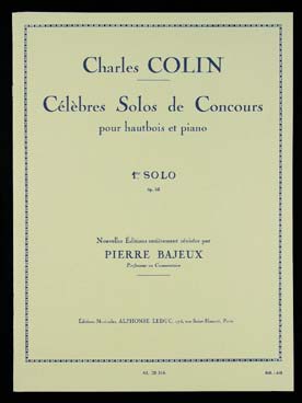 Illustration colin cj 1er solo de concours op. 33